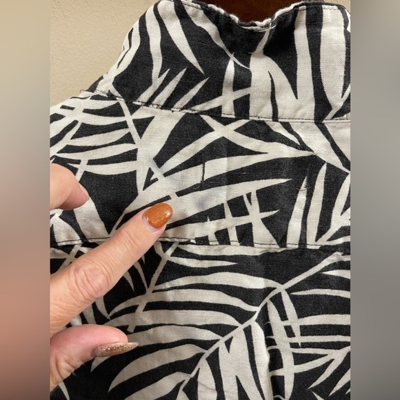 Madewell Easy Camp Shirt in Fern Fronds Size Large - Picture 6 of 16